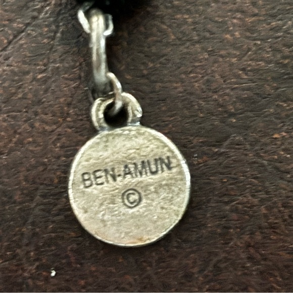 Ben Amun dark metal rhinestone Maltese cross bracelet - Picture 6 of 6